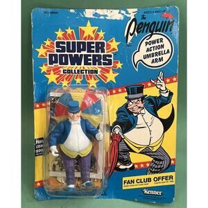 DC COMICS KENNER SUPER POWERS COLLECTION 1984 THE PENGUIN ACTION FIGURE RARE
